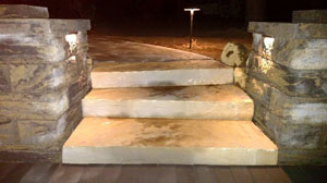 Lighted Steps